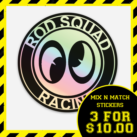 STICKER - Rod Squad Racing Holographic