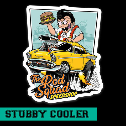 Big Boy's Monster Munch: '57 Chevy Crunch Stubby Cooler