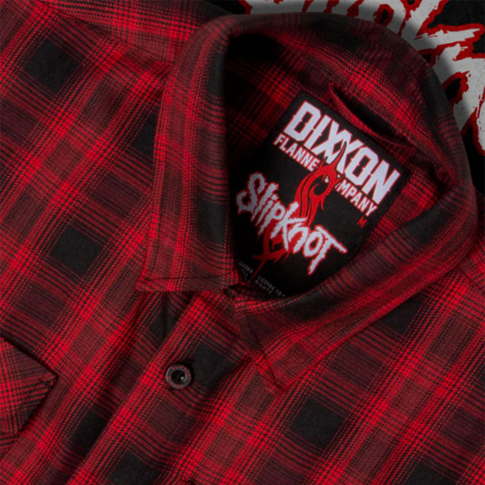 DIXXON - Slipknot Limited Edition Flannel (Mens Large)