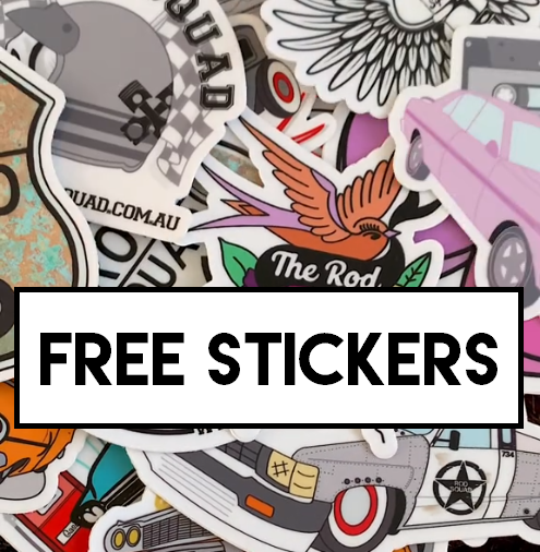 Frr Sticker FREE Sticker Pack! – The Rod Squad