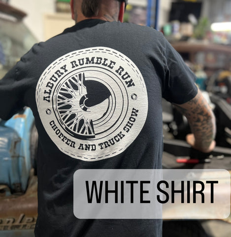 Albury Rumble White T-Shirt