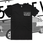 The Iconic 55 Chevy Style T-Shirt in Yellow