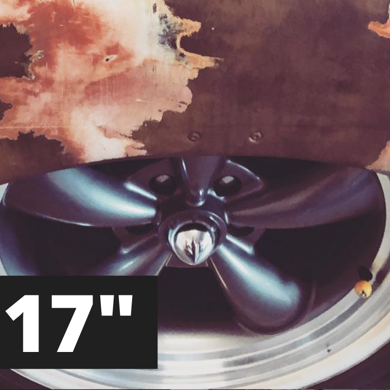 Atlas White Wall Inserts 17" Wheels x 2" White Wall The Rod Squad