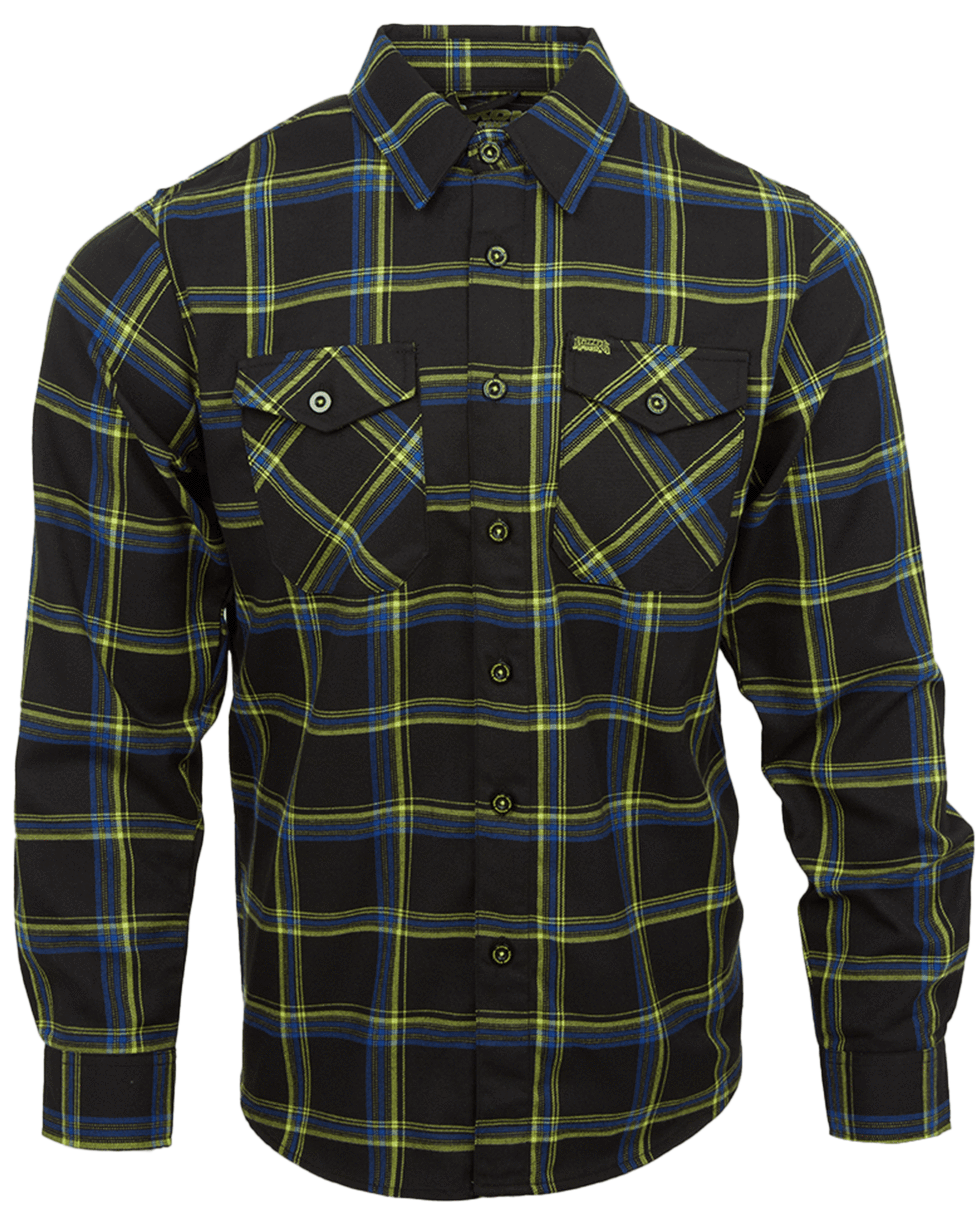 DIXXON - Infectious Grooves Blue & Green Flannel