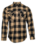 DIXXON - BRCC Chainsaw Brown/Latte Flannel Shirt