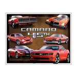 Metal Sign MSI-1782 Chevy Camaro 45th Anniversary 16" x 12.5"