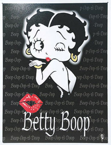 Metal Sign MSI-906 Betty Boop Metal Sign 40cm x 31cm