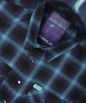 DIXXON - Borealis Teal and Purple Flannel Shirt