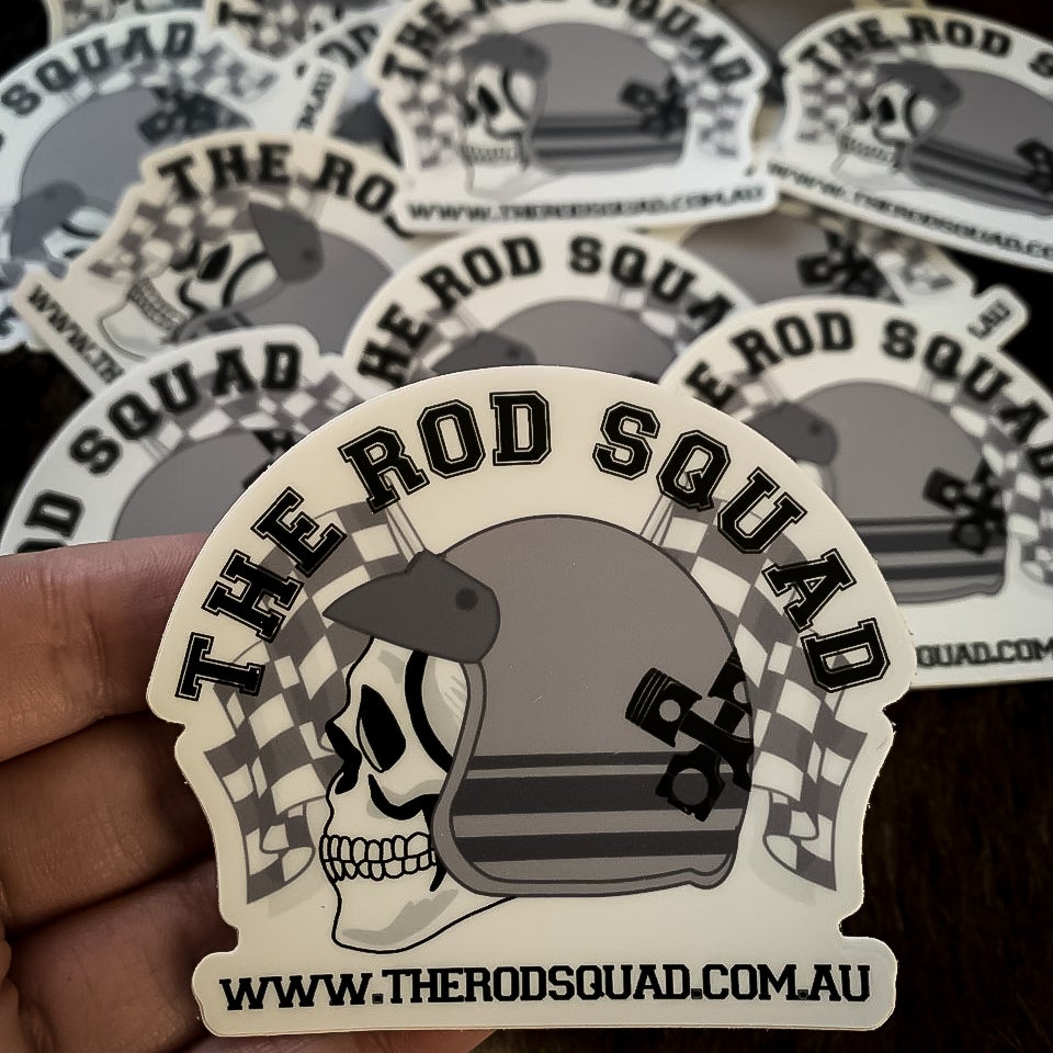 STICKER Piston Racing The Rod Squad